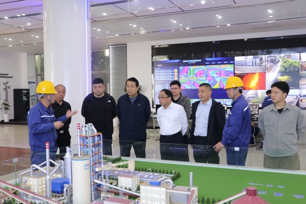 河南省生態環境廳督察辦一級調研員張銀明一行蒞臨登封海中參觀調研